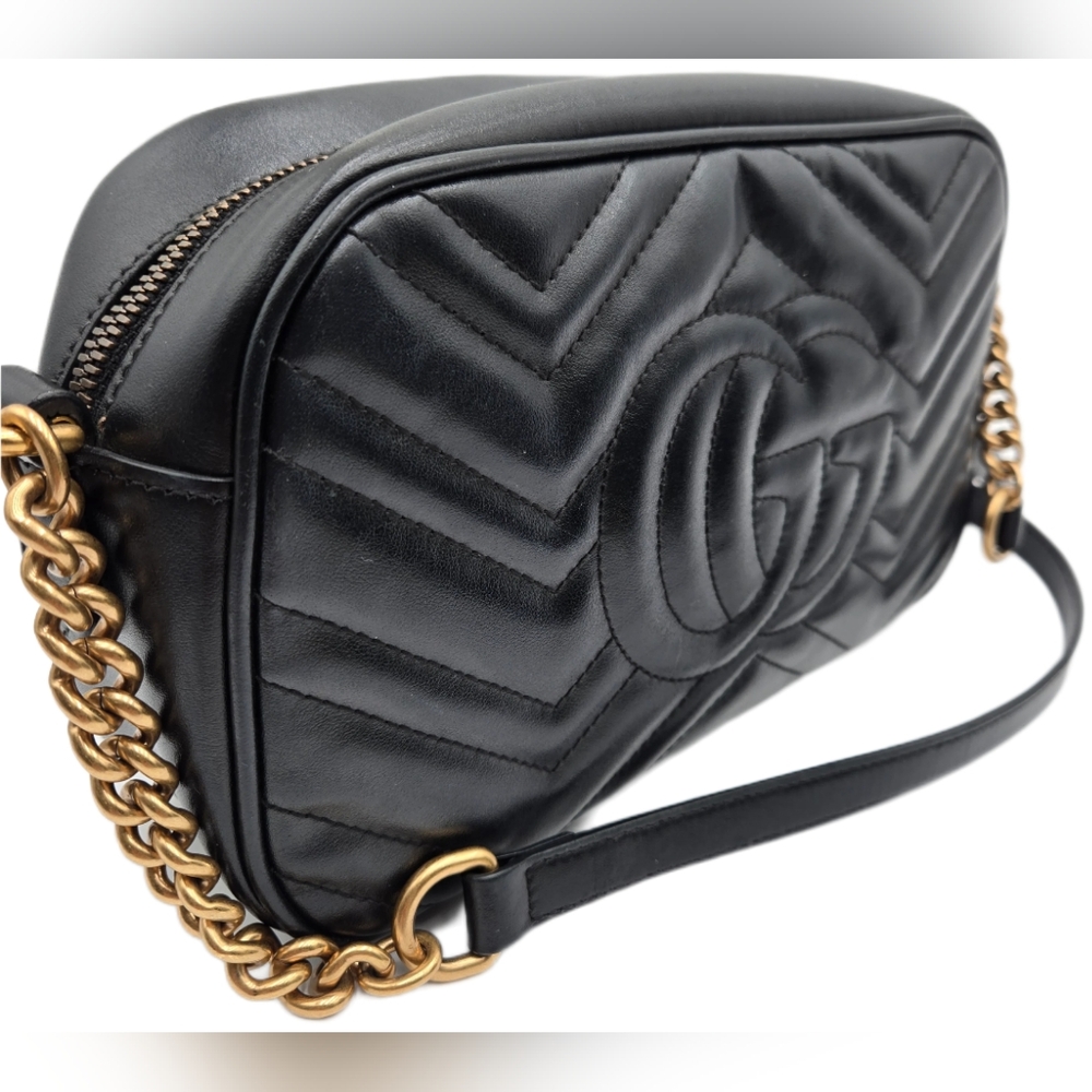 COA Included -  Gucci Shoulder Bag / Crossbody GG Marmont - Picture 6 of 14